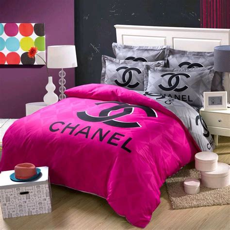 chanel comforter set king|chanel duvet cover set.